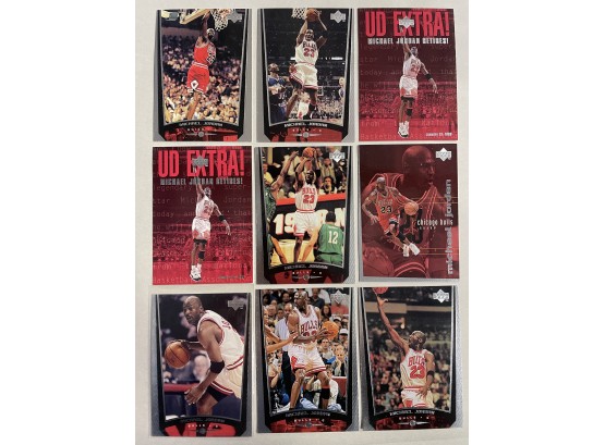 Lot Of 9 Michael Jordan Cards (12)