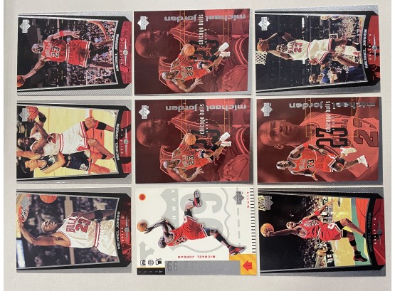 Lot Of 9 Michael Jordan Cards (13)