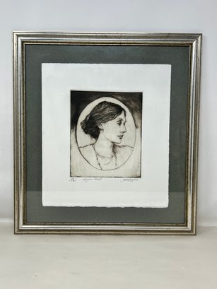 Virginia Woolf - Jack Coughlin - Numbered Signed Print Beautiful