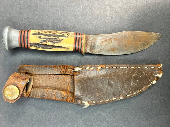 Marbles Knife And Sheath
