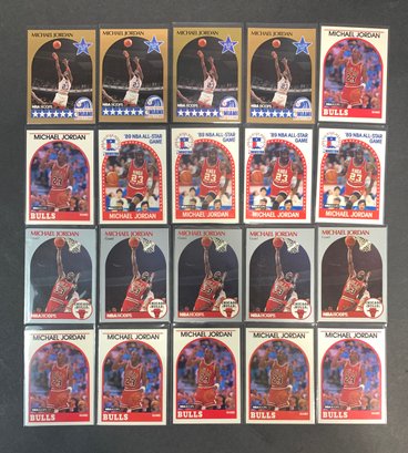 Lot Of (20) 1989-90 Michael Jordan Basketball Cards
