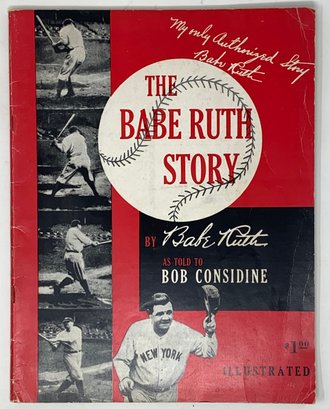 1948 Babe Ruth Story Illustrated Magazine