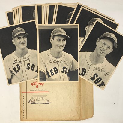 Complete 1948 Boston Red Sox Picture Pack W/ Original Mailer! Ted Williams, Pesky, Dom DiMaggio And More!