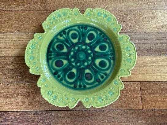 Mid Century Ceramic Serving Platter