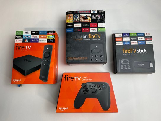Amazon Fire Tv Lot Of (4)