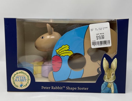 Brand New In Box Peter Rabbit Shaper Sorter