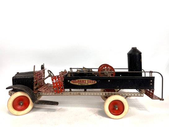 Vintage 1920s Gilbert Erector Set Toy Truck Steel