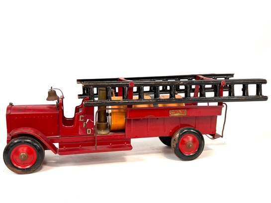 1930s Structo Pressed Steel Chemical Fire Truck