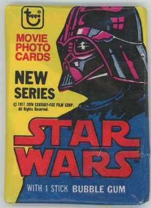1977 Topps Star Wars Series II Unopened Wax Pack