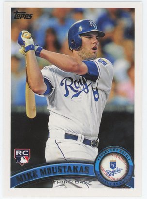 2011 Topps Update Mike Moustakas Rookie