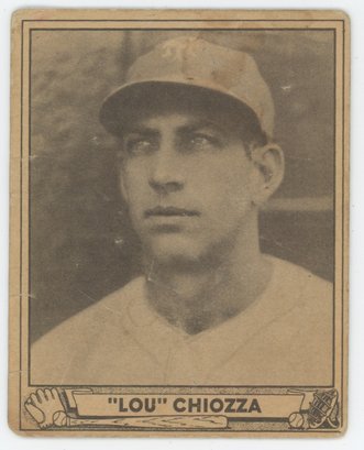 1940 Play Ball Lou Chiozza
