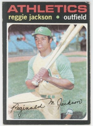 1971 Topps Reggie Jackson