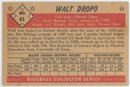 1953 Bowman Color Walt Dropo Signed
