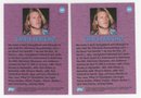 Lot Of (2) 1998 Topps WCW Chris Jericho Rookie Cards