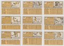 Lot Of (9) 1963 Topps Baseball Cards