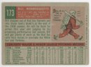 1959 Topps Bill Monbouquette Signed