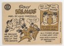 1960 Topps Solly Hemus Signed