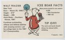 1972 Icee Bear Walt Frazier
