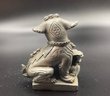 Pewter Foo Dog Sculpture Small