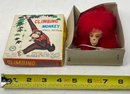 Vintage Climbing Monkey Toy In Original Box