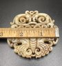 Carved Soapstone Pendant Oriental Chinese