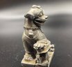 Pewter Foo Dog Sculpture Small