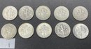 Lot Of 10 Silver Roosevelt Dimes (4)