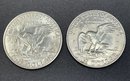 Pair Of 1972 Eisenhower Dollar Coins