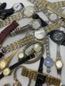 Huge Lot Of Vintage Watches Including Some Gold Fill