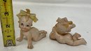 Pair Of Porcelain Kewpie Figures