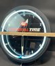 General Tire Neon Advertising Clock Mint Condition