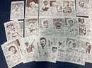 Collection Of 1977 Bob Parker Baseball Cards Hall Of Famers Babe Ruth And More