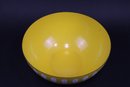 Cathrineholm Yellow 11 Inch Lotus Bowl Designed By Greta Prytz Kittelsen Norway