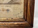 Antique Signed Watercolor