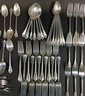 Huge Lot Of Wallace Grand Colonial Sterling Flatware 2 Kg 836 G