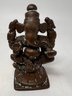 Nice Example Of A Bronze Ganesha Figure 4.5'