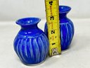 Pair Of Vintage Knightly Pottery Vases