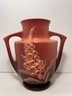 Antique Roseville Pink Foxglove Vase #46-7