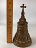 Unique Bronze Figural Church Bell