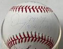 Signed Baseball - No COA Denny Mclain, Jim Longborg, Bob Gibson