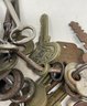 Large Lot Of Vintage Keys
