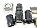 Lot Of Various Vintage Lenses And Lens Covers - See Description For Details