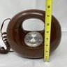 Vintage Sculpture Round Donut Rotary Phone By Western Electric