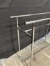 Commercial Double Row Clothing Rack Adjustable Height