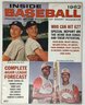 1962 Inside Baseball Magazine W/ Mickey Mantle And Roger Maris On Cover!