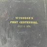Windsors First Centennial 1876 And CT History Book Lot