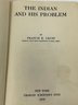 The Indian And His Problem - Hardcover - 1910