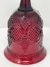 Vintage Ruby Glass Fenton Bell
