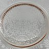 Pair Of Pink Depression Glass Serving Plates