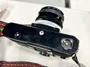 Vintage Canon F1 - Untested With Canon FD 50mm 1.1.8 SC Lens And Camera Strap
